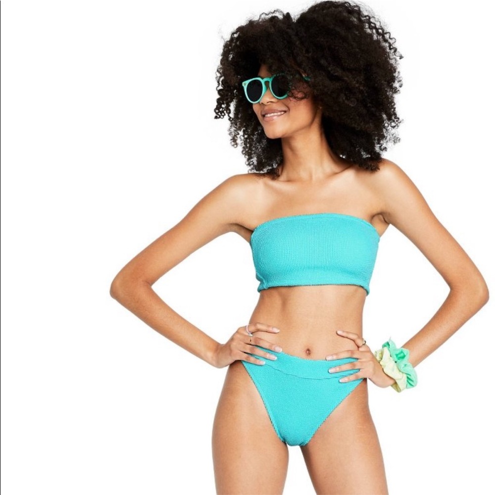 Stoney Clover Lane X Target Puckered Bandeau Bikini Bottom